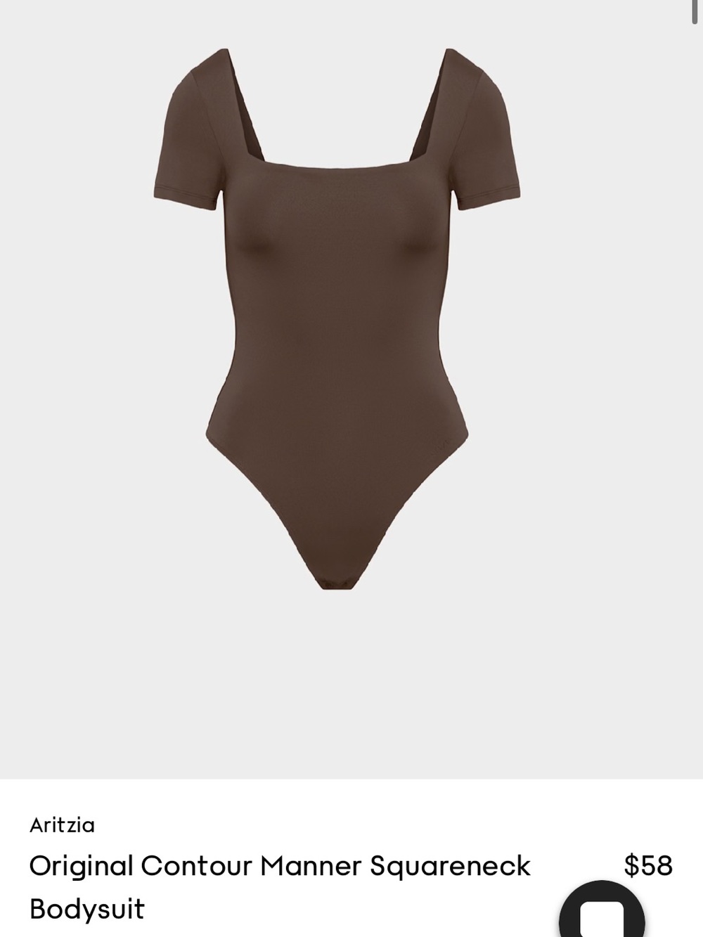 Aritzia Babaton Pink Squareneck Short Sleeve Bodysuit